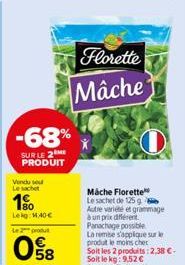 sachet Florette