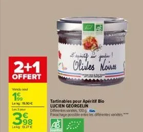 olives noires 