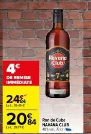 soldes havana club