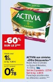 céréales Activia