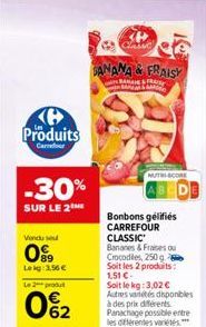 bonbons gélifiés Carrefour