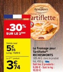 fromage RichesMonts