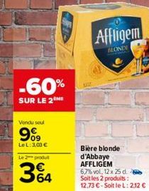 bière blonde Affligem