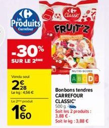 bonbons Carrefour