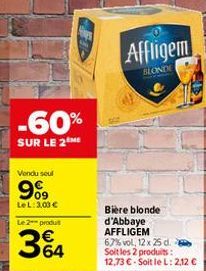 bière blonde Affligem