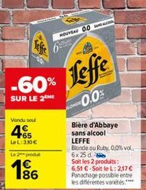 bière sans alcool Leffe