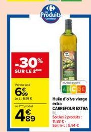 huile d'olive vierge Carrefour