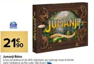 21%  JUMANJI 