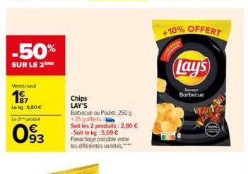 barbecue Lay's