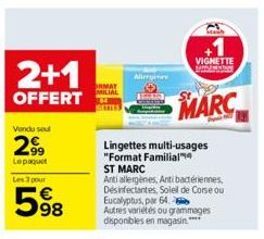 lingettes multi-usages St marc