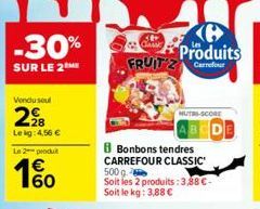 bonbons Carrefour