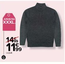 JUSQU'AU  XXXL.  14%  11⁹⁹9  99  Lopul 