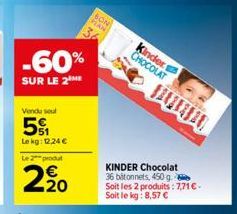 chocolat Kinder