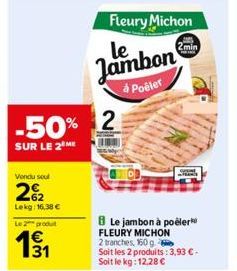 jambon Fleury Michon