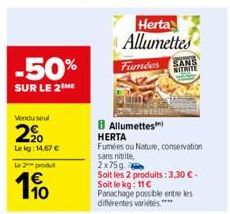 allumettes Herta