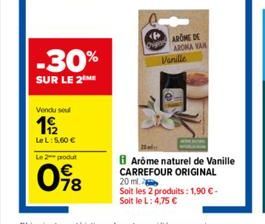 vanille Carrefour