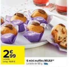 muffins milka