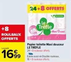 papier toilette Le Trèfle