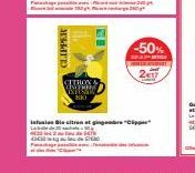 ககம்.  CITRON  YAPRAN Rishis  infusion Bis citron et ging  L  22  200  -50% 