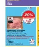 itale  france  -20% 