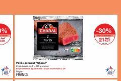 FRANCE  CHARAL  PAVES  Cha  24  -30%  CONSENTIMIE  21 