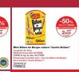 FRANCE  Nature  Mini Bata de Berger nur "Justin Bido  Balon  Berger Mal  -50% 