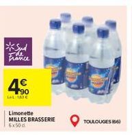 Ede France  +90 LeL: 163 €  Limonette MILLES BRASSERIE 6x50 d  TOULOUGES (66) 
