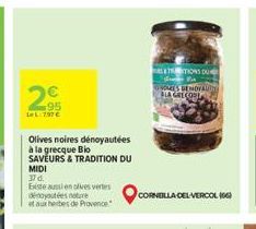 olives noires 