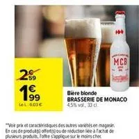 bière blonde 