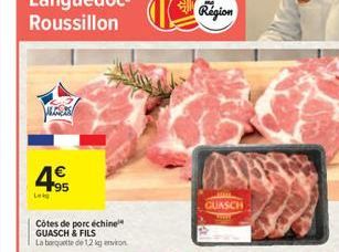 côtes de porc 