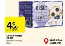 4.60  Lekg: 2875€  La vraie lunette ORSET Myeouframbo  ORSET  wie  LUNETTE  AFELLE  SAINT-ALBAN-LEYSSE (73) 