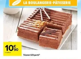 10%  trianon 6/8 parts  la boulangerie-pâtisserie 