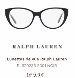 lunettes Ralph Lauren