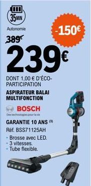 aspirateur balai Bosch