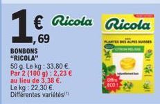 bonbons Ricola