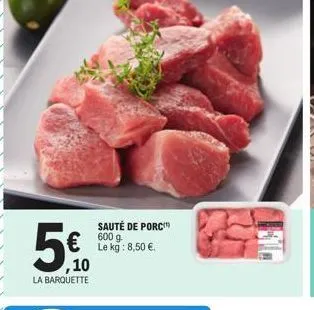 sauté de porc 