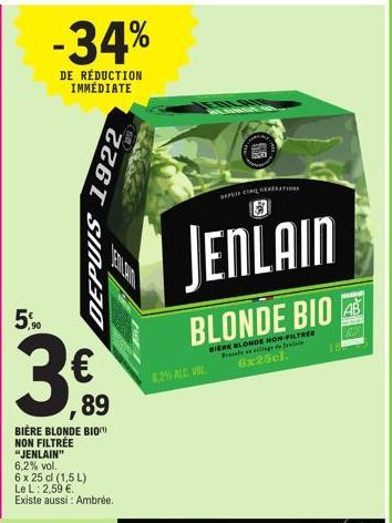 bière blonde Jenlain