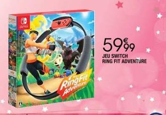 Ring Fit Adventure  5999  JEU SWITCH RING FIT ADVENTURE 