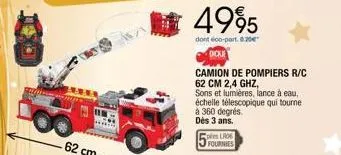 camion de pompiers 