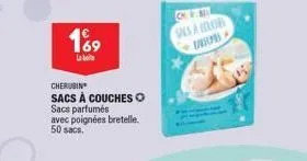 169  la boite  cherubin  sacs à couches sacs parfumés avec poignées bretelle. 50 sacs.  salsa (rob  unsubs 