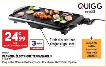 plancha électrique Quigg