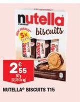 biscuits Nutella