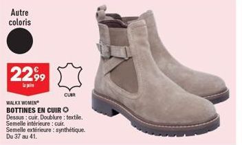 Autre coloris  2299  la paire  CUBR 