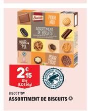 assortiment de biscuits 