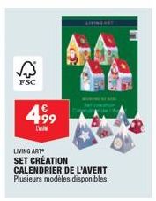 calendrier de l'Avent Living Art