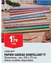 papier cadeau Living Art