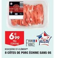 côtes de porc Boucherie St-Clément