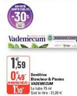 dentifrice Vademecum