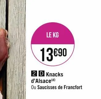 knacks d´alsace