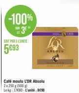 café moulu L'Or